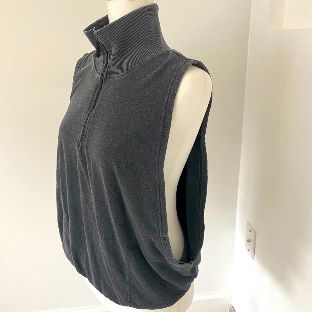 FP Movement by Free People Charcoal Gray Sleeveless Muscle Tee